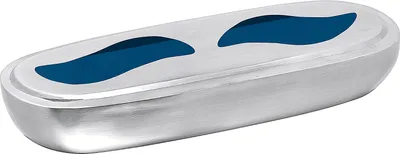 Image de METROX Bac d'évaporation 400ml 25x10x4cm Acier inoxydable