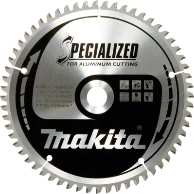 Produktbild von Makita HM-Kreissägeblatt TCT Spezial 160 x 30 mm - 60 Zähne - Alu