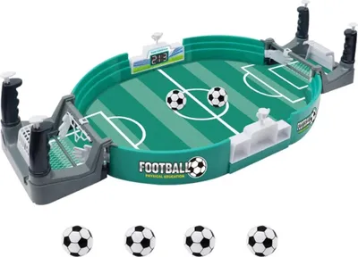 Obrázok produktu pre Spoločenská hra prenosný stolný futbal pre celú rodinu, stolný futbal (57 x 28 x 11,5 cm) - FUZBAL