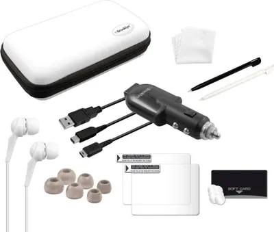 Produktbild von Zubehör-Set Travel Set weiss für Nintendo