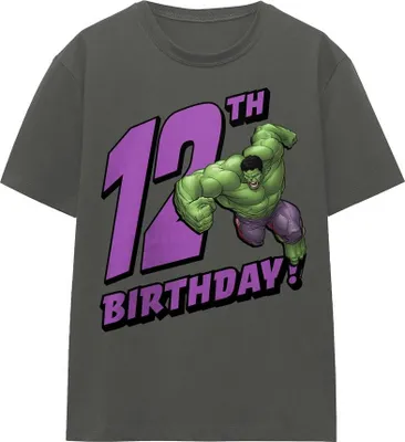 Immagine prodotto di L'incredibile Hulk - T-shirt da donna, 12° compleanno TV25408 (L) (antracite)