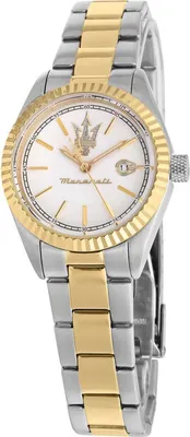 A close-up studio shot of a women's watch.