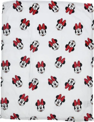 Produktbild von Minnie Mouse Babydecke – Kuschelfleece 100x75 cm