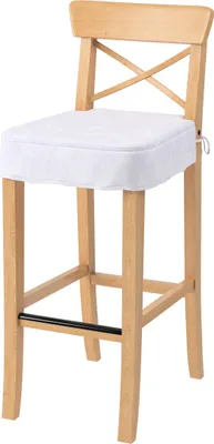 Produktbild von Dekoria Sitzkissen für Barhocker Ingolf, weiß , Barstuhl  Ingolf