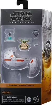 Immagine prodotto di Star Wars: I Mandaloriani Serie Nera, figura d'azione Grogu 15 cm