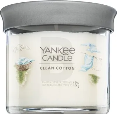Image de Yankee Candle Clean Coton®: Freschezza e Comfort in un Tumbler Elegante