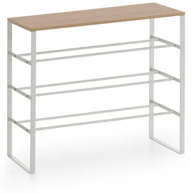 Productafbeelding van Karin, schoenenkast met 4 planken, wit.