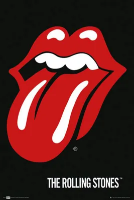 Produktbild von Rolling Stones - Poster - Lips