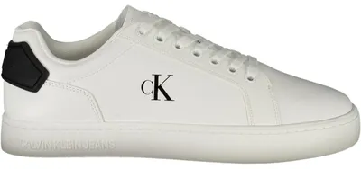 Produktbild von Weißer Herren-Sportschuh mit Schnürsenkeln & Kontrastdetails