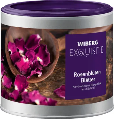 Produktbild von Wiberg Rosenblüten Blätter handverlesenen aus Südtirol Packung 20g