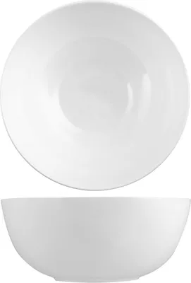 Obrázek produktu pro H&H Premiere sada 6 salátových misek, opál, bílá, 18 cm