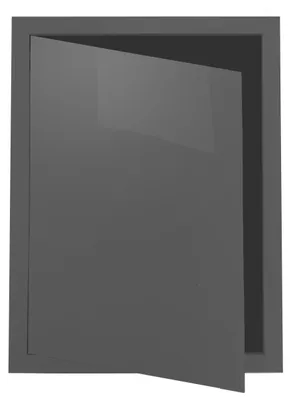 Produktbild von Dospel Revisionstür 150x200mm Kunststoff Grau Lüftung