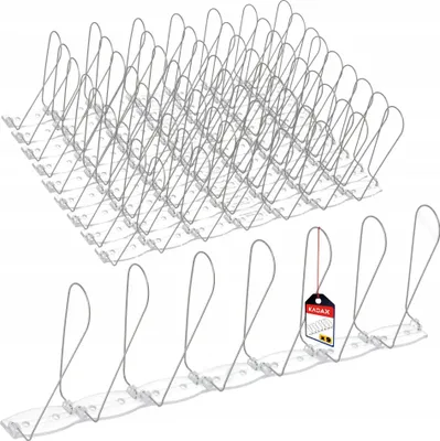 Produktbild von Vogelschreck - Spiralen - Für Vögel und Tauben - 3 m - 9 Stück - Für Außenbereich