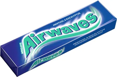 Produktbild von Wrigleys Airwaves Menthol und Eukalyptus Kaugummi Dragees 20g
