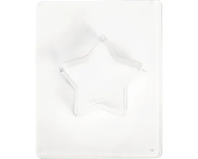 Produktbild von Gießform PET Stern 11x11x3,5 cm