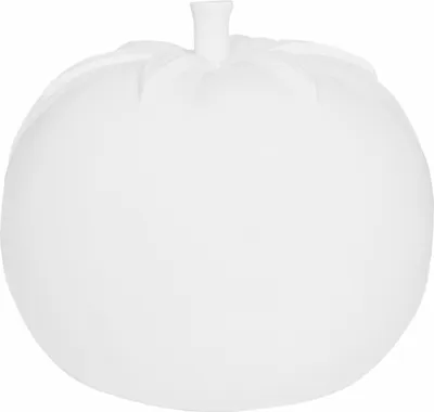 Produktbild von Deko-Tomate in Weiß aus robustem Fiberglas, Größe XS - E2228-S1-W