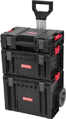 Produktbild von Qbrick System Tool Trolley System Pro - sada skládající se z vozíku, krabice a kufru