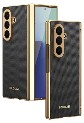 Image de Coque de protection rabattable + film de protection en verre H9 pour Samsung Galaxy Z Fold8 Ultra 5G, couleur noire