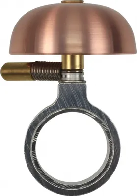 Produktbild von Crane Bell Co Mini Karen Fahrradklingel kupfer gebürstet brushed copper Headset Spacer