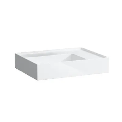 Obrázok produktu pre LAUFEN Laufen umývadlo KARTELL 600x460mm odtok pravý o prepad o otvor pre batériu biely