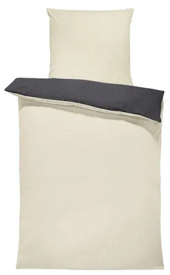 Produktbild von Winter Bettwäsche Doubleface Uni Wende kuschelig flauschig warm weich Fleece