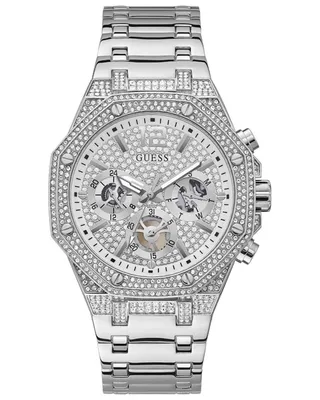 Image de Guess Montre multifonctions pour homme GW0419G1 argent