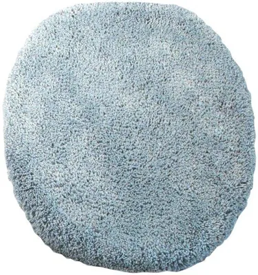Immagine prodotto di Copri-sedile WC in microfibra di alta qualità Kinzler, 47x50 cm, con elastico, azzurro; J-10000/16
