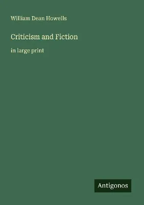 Produktbild von Criticism and Fiction