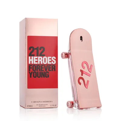 Produktbild von Carolina Herrera 212 Heroes For Her Eau De Parfum Spray 80ml