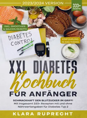 Produktbild von XXL Diabetes Kochbuch für Anfänger