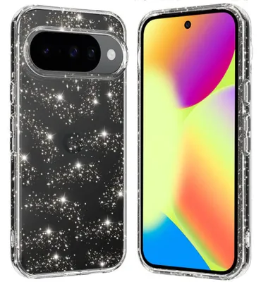 Obrázok produktu pre Techsuit – SparkleSkin Series obal na Google Pixel 10 / 10 Pro – priehľadný