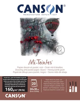Zdjęcie produktu dla CANSONC31036P001 Papier rysunkowy CANSON Mi-Teintes, w podkładce, 240 x 320 mm