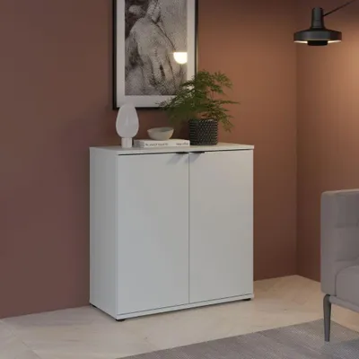 Immagine prodotto di Mobile multiuso Segno 2 Ante 80 cm grigio chiaro