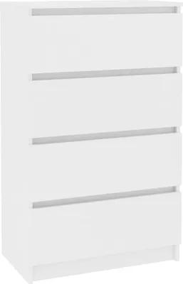 Produktbild von vidaXL Sideboard Weiß 60x35x98,5 cm Holzwerkstoff