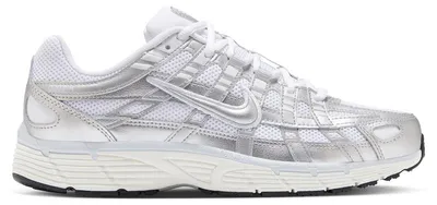 Produktbild von Nike P-6000 White Blue Tint Sail Metallic Silver (Women's) - EU 44.5