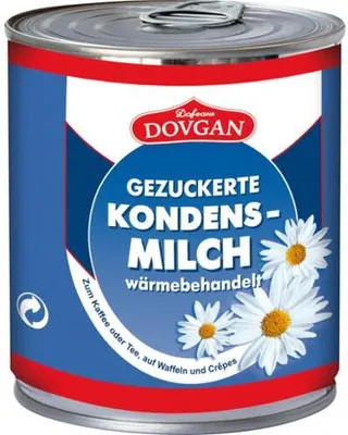 Produktbild von Dovgan gezuckerte Kondensmilch 8% 397g