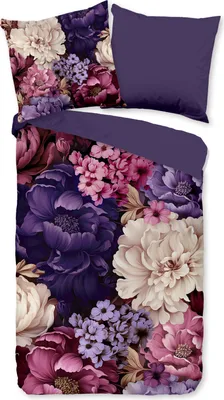 Produktbild von Duvet cover Pure 135x200 + 1* 80x80 cm - Flowers