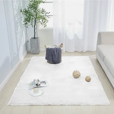 Image de Tapis de chambre Rabbit Strado 200x200 Blanc