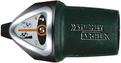 Image de Sturmey Archer Twistgrip Droite 5 vitesses Avec tirage intérieur