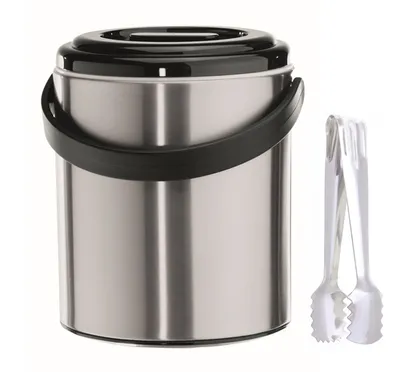 Produktbild von Eiswürfelbehälter 2,2 l mit Abtropfgitter und Eiswürfelzange