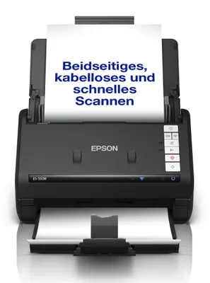 Produktbild von Epson WorkForce ES-550W, 215,9 x 6069 mm, 600 x 600 DPI, 30 Bit, 24 Bit, 8 Bit, ADF-Scanner