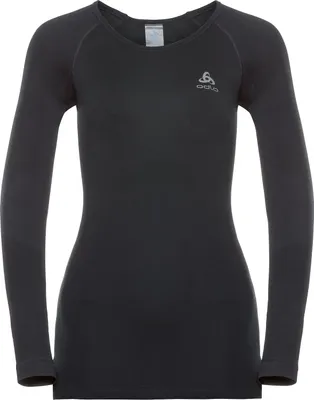 Produktbild von ODLO SUW TOP Rundhalsausschnitt, langärmelig, PERFORMANCE WARM, SCHWARZ, XL