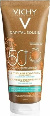 Obrázek produktu pro Ochranné mléko SPF 50+ Capital Soleil (Solar Eco-Design Milk) 200 ml