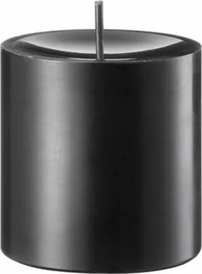 Obrázek produktu pro Engels Kerzen Original Stump Gegossen, pařezová svíčka, pařezová svíčka, parafín, černá, Ø 8 cm, V 8 cm, 62008080088