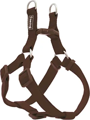 Produktbild von Freedog Nylon Type A Hundegeschirr Braun 25 mm x 70-90 cm Braun 25 mm x 70-90 cm