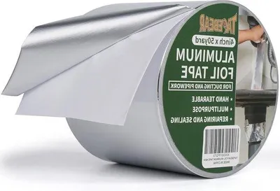 Obrázek produktu pro Hliníková izolační páska, tepelně odolná, 100 mm x 50 yardů