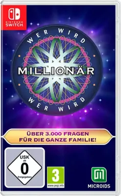 Produktbild von GAME Wer wird Millionär, Nintendo Switch, E (Jeder)