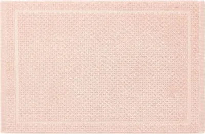 Produktbild von Westwing Niam Baumwolle Anti-Rutsch Bad Matte rosa 60 x 90 cm