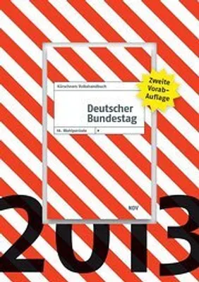 Produktbild von Kürschners Volkshdb Dt Bundestag 18 Wahlp. Sonderausg.