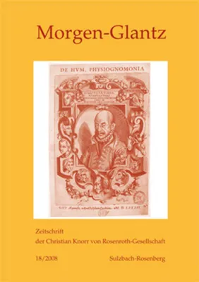 Produktbild von Morgen-Glantz 18/2008